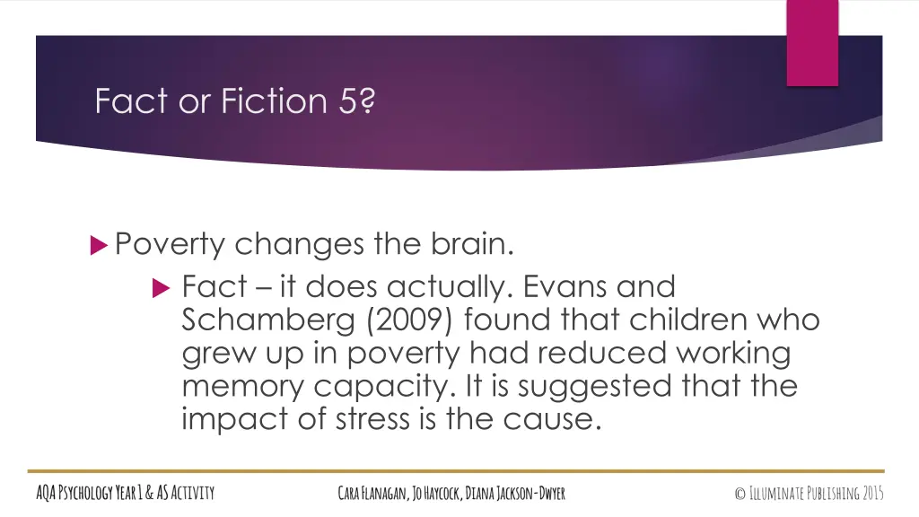 fact or fiction 5 1