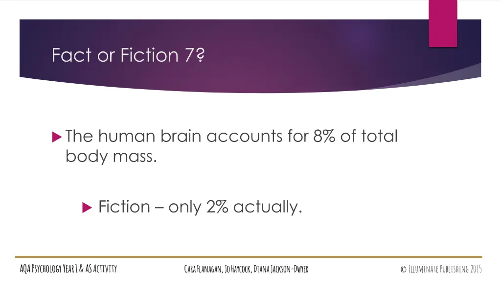fact or fiction 7 1