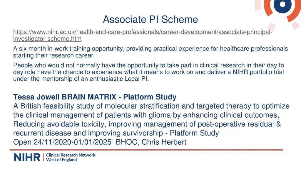 associate pi scheme