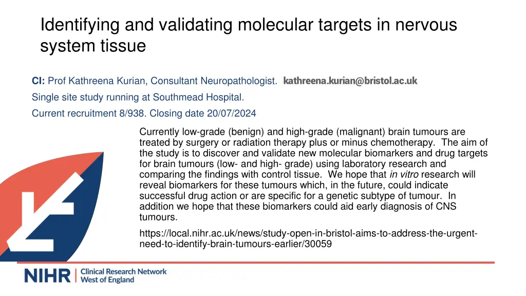 identifying and validating molecular targets