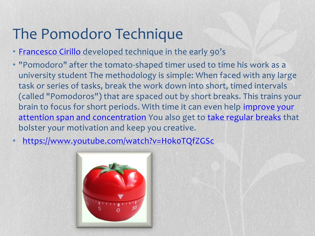 the pomodoro technique francesco cirillo