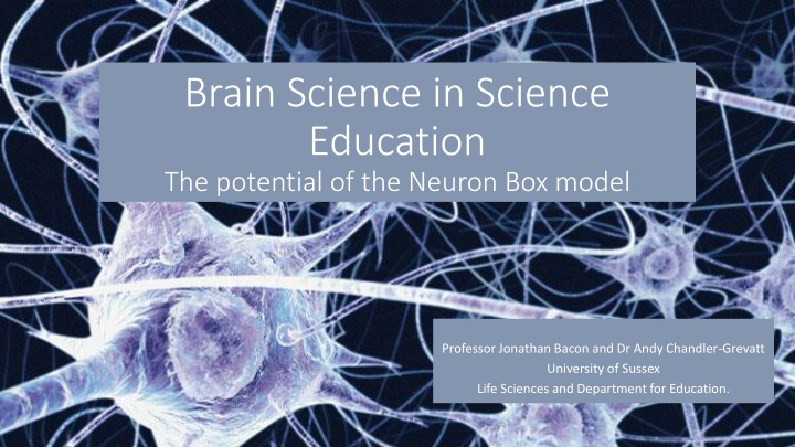 brain science in science education the potential