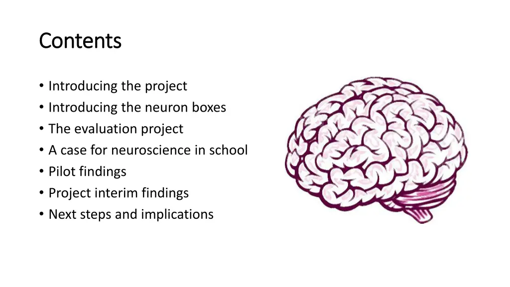 contents contents
