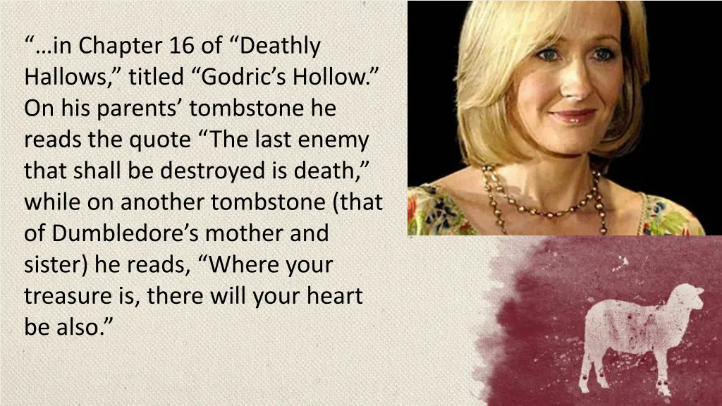 in chapter 16 of deathly hallows titled godric