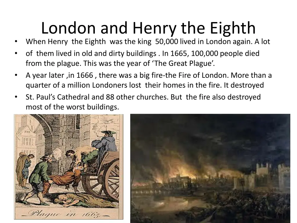 london and henry the eighth when henry the eighth