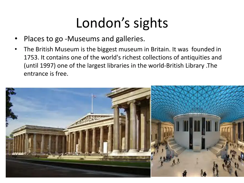 london s sights