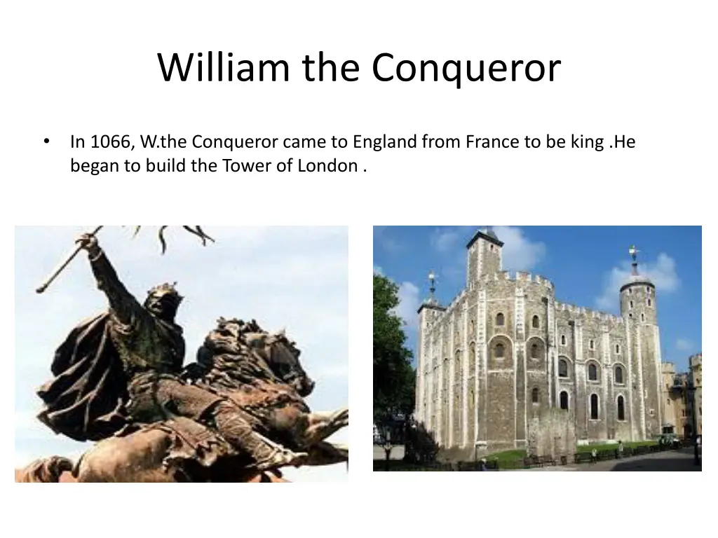 william the conqueror
