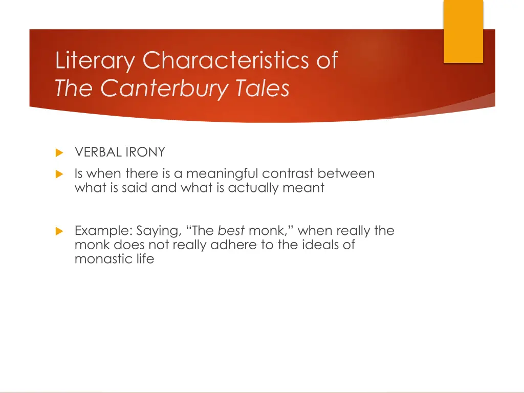 literary characteristics of the canterbury tales 3