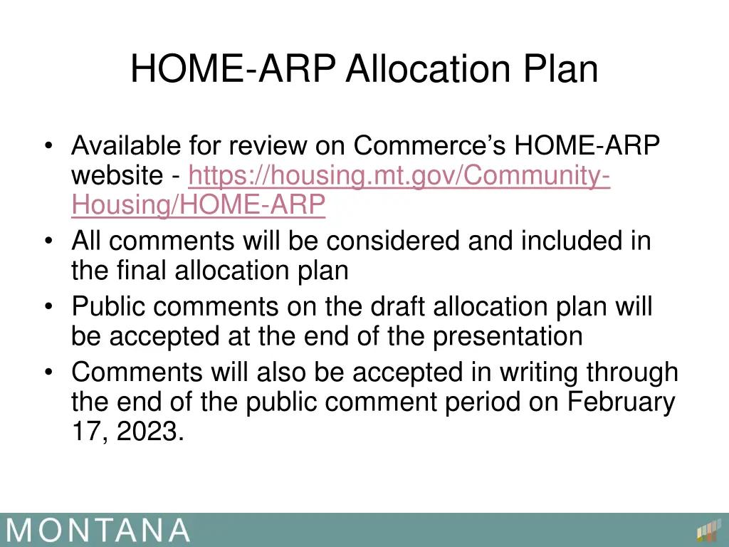 home arp allocation plan 1