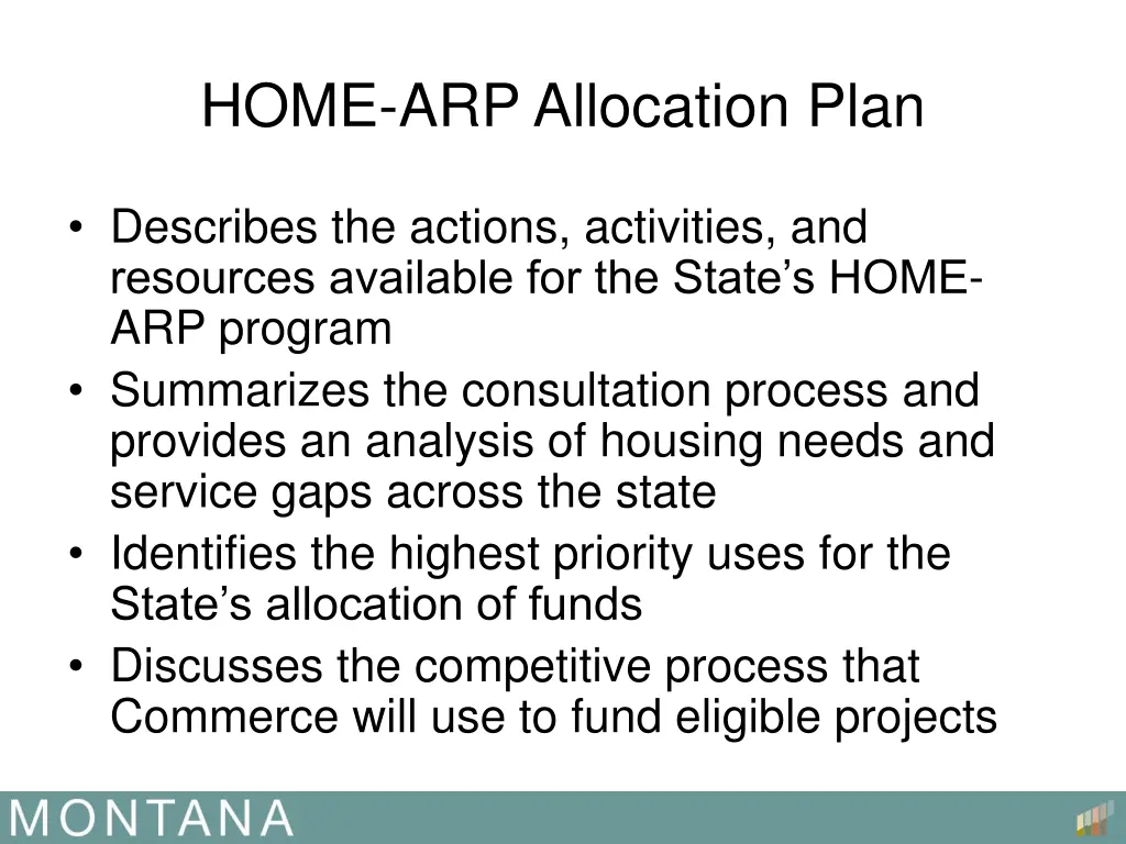 home arp allocation plan