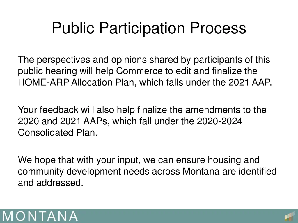 public participation process 1