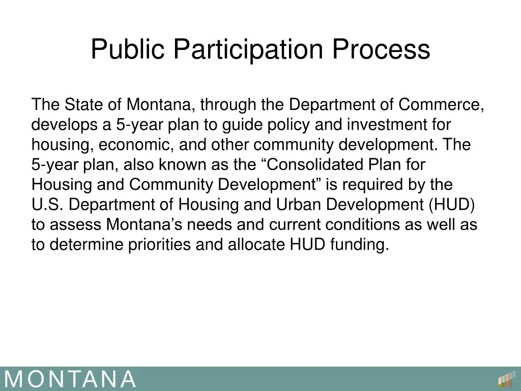 public participation process