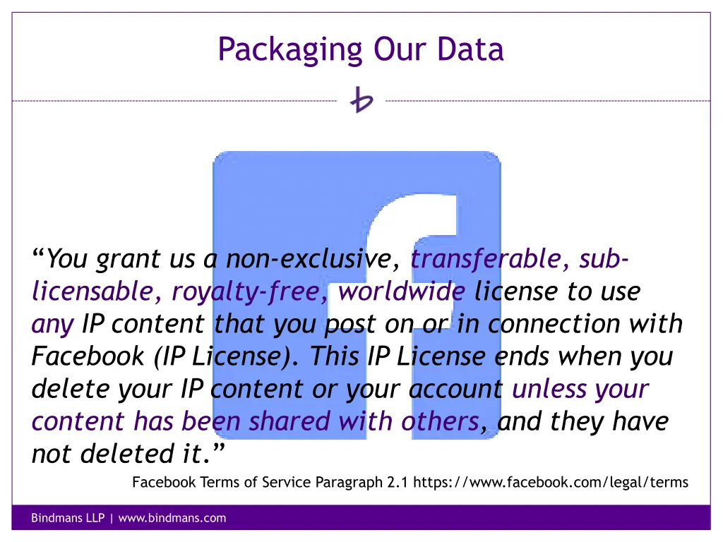 packaging our data