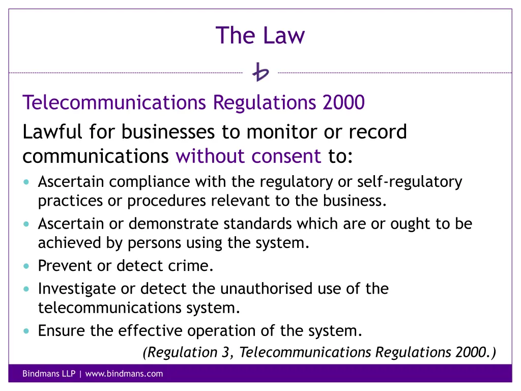 the law 21