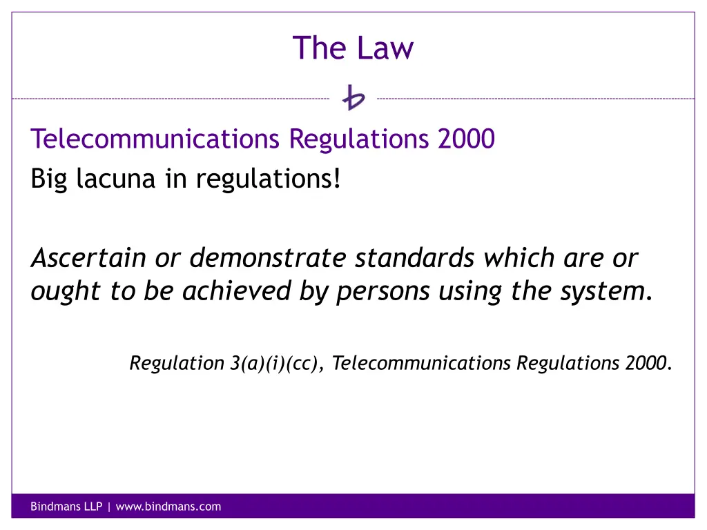 the law 23