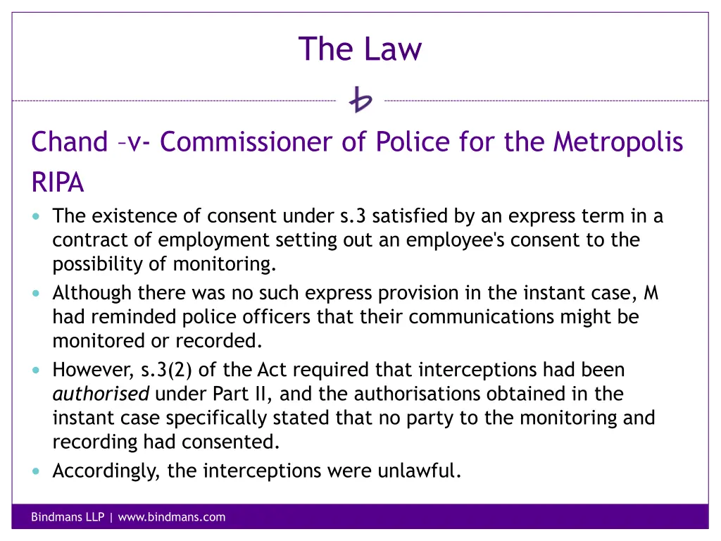 the law 25