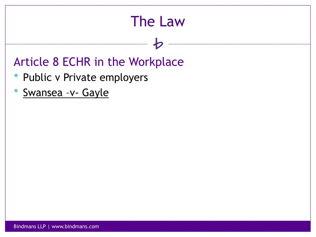 the law 3