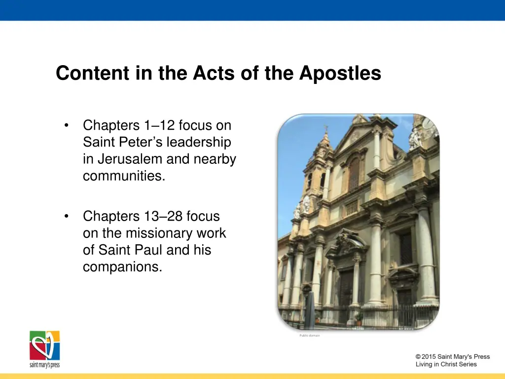 content in the acts of the apostles