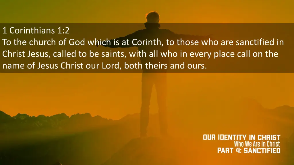 1 corinthians 1 2 to the church of god which 1