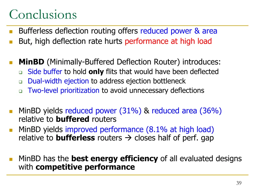 conclusions