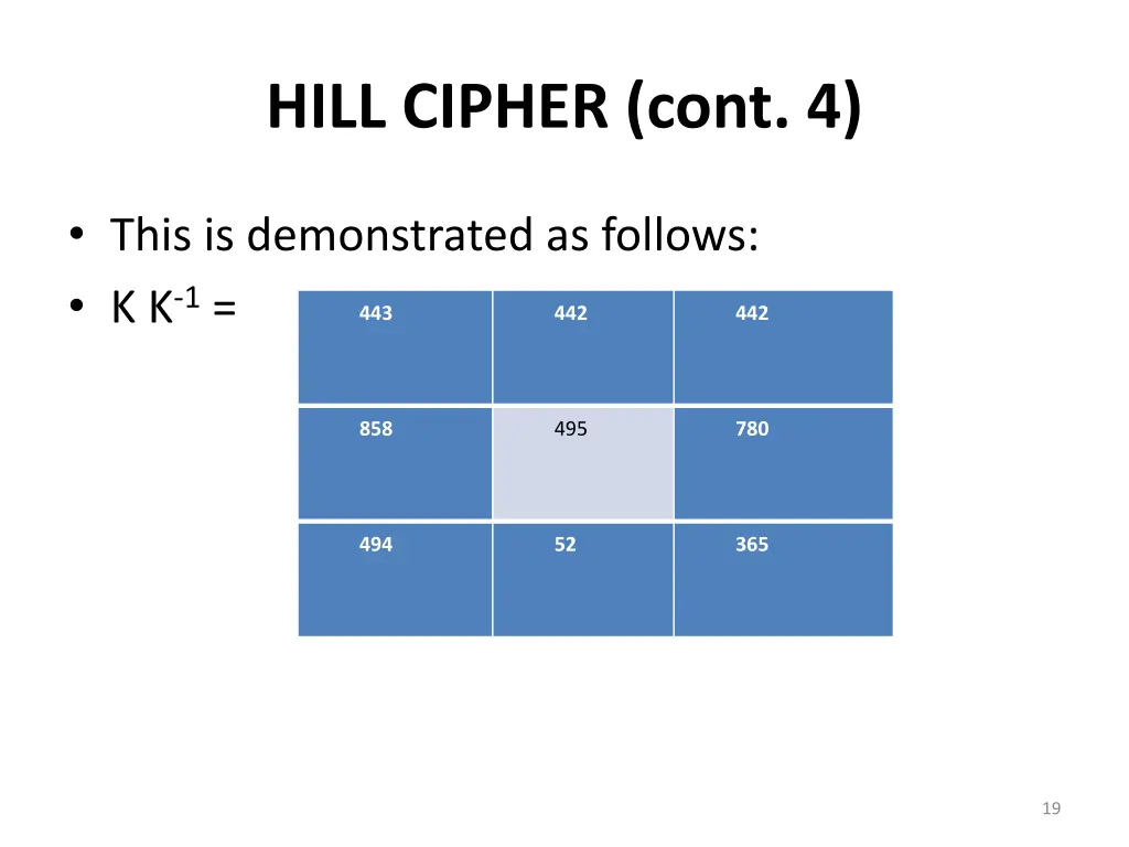 hill cipher cont 4