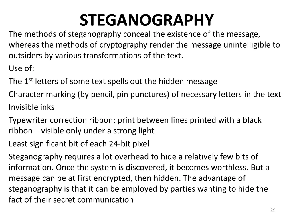 steganography