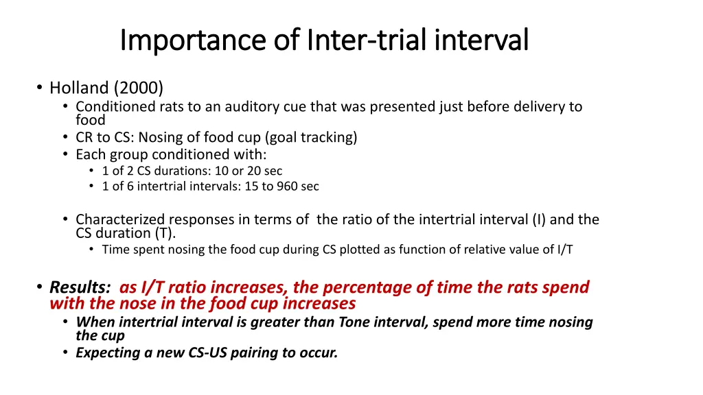 importance of inter importance of inter trial 1