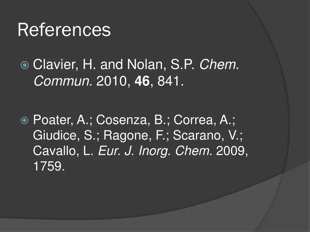 references