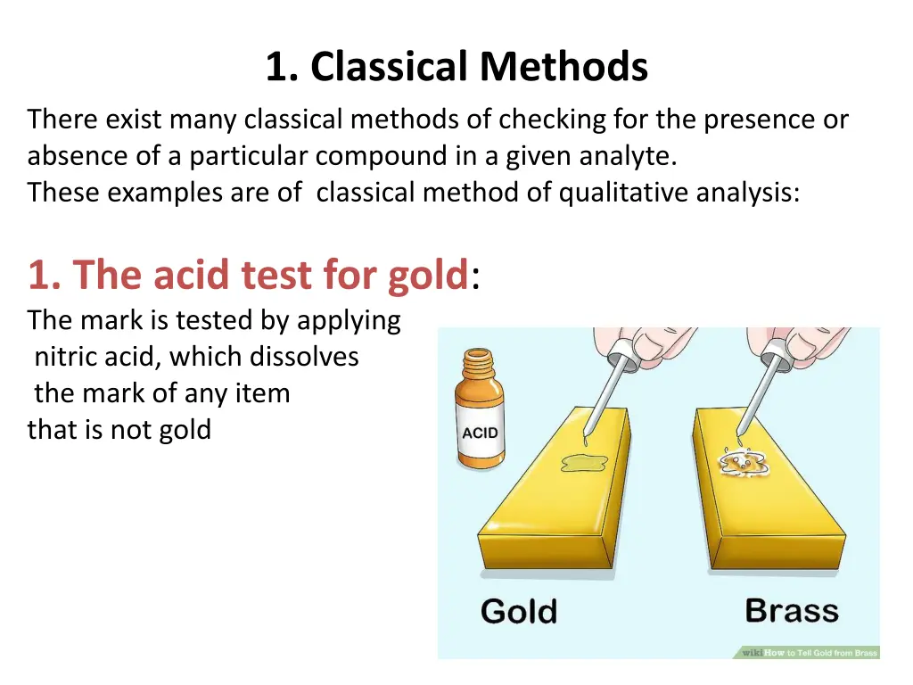 1 classical methods