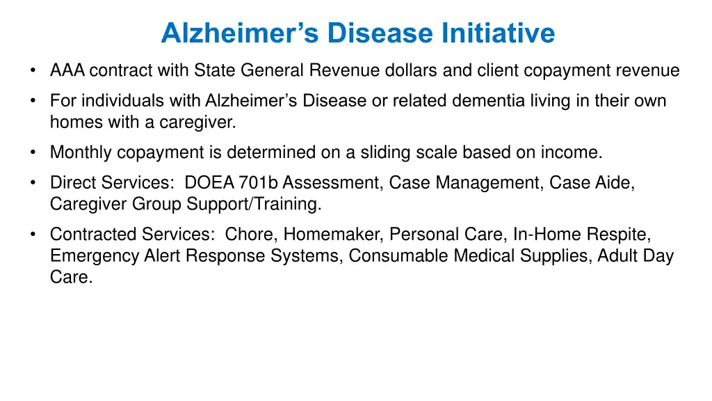 alzheimer s disease initiative