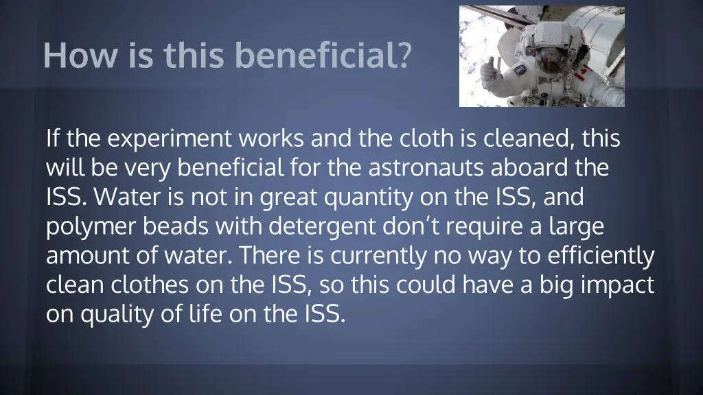 how is this beneficial
