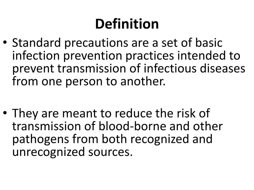definition