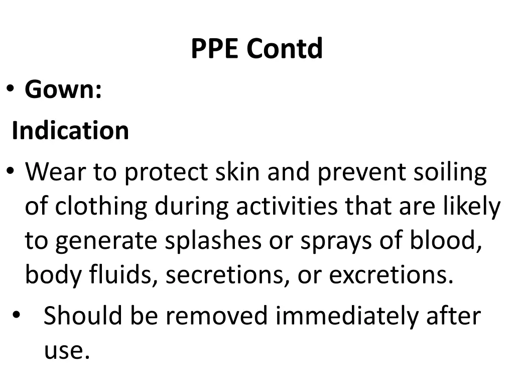 ppe contd 2