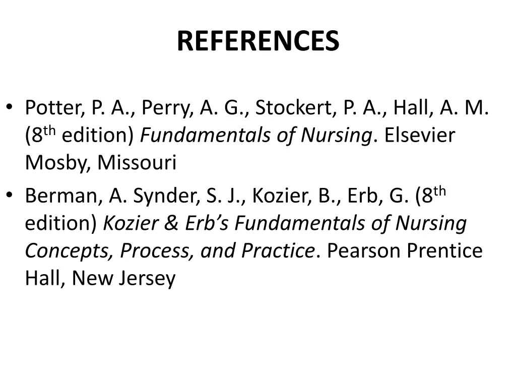 references