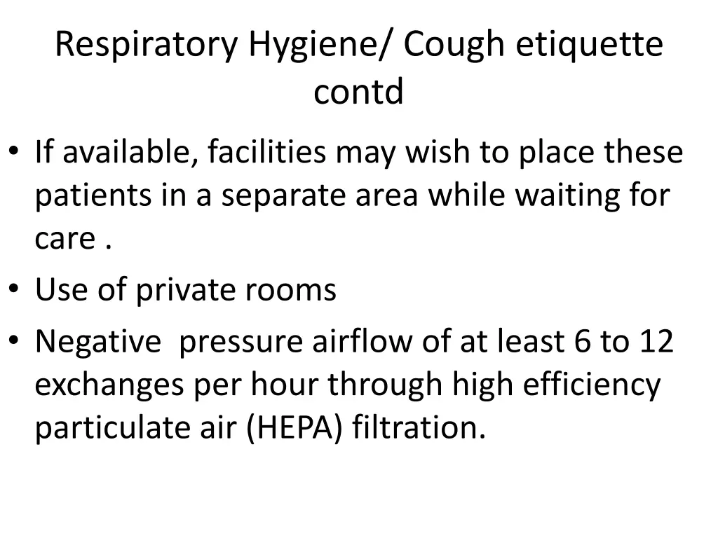 respiratory hygiene cough etiquette contd 3