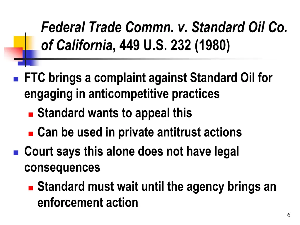federal trade commn v standard