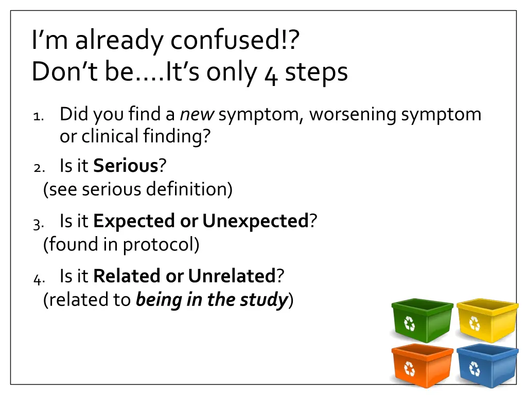 i m already confused don t be it s only 4 steps