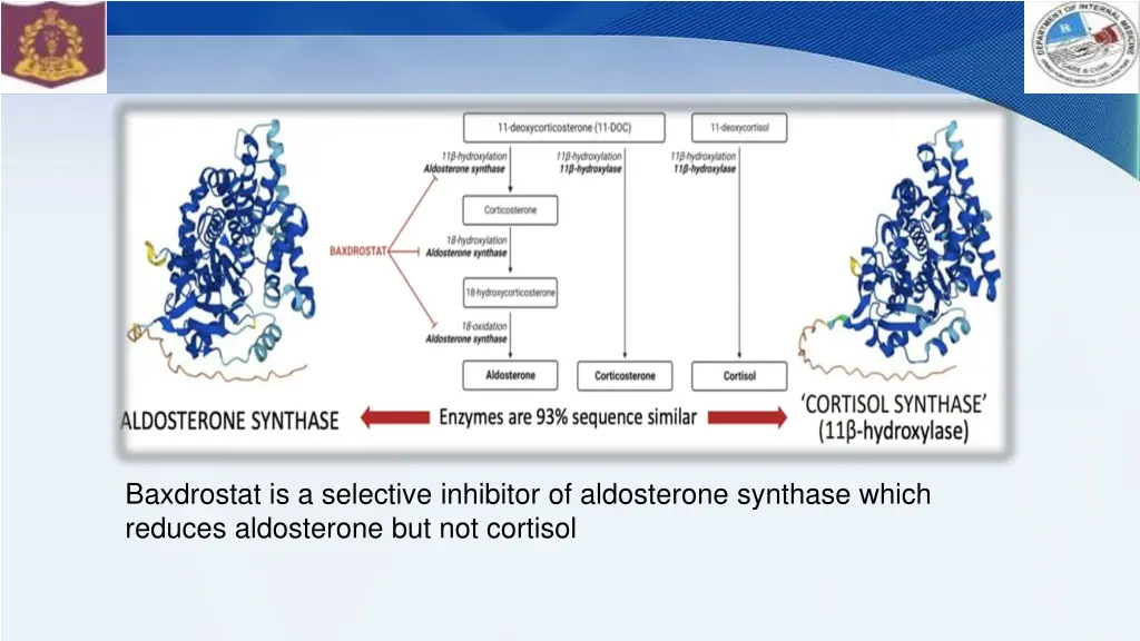 baxdrostat is a selective inhibitor