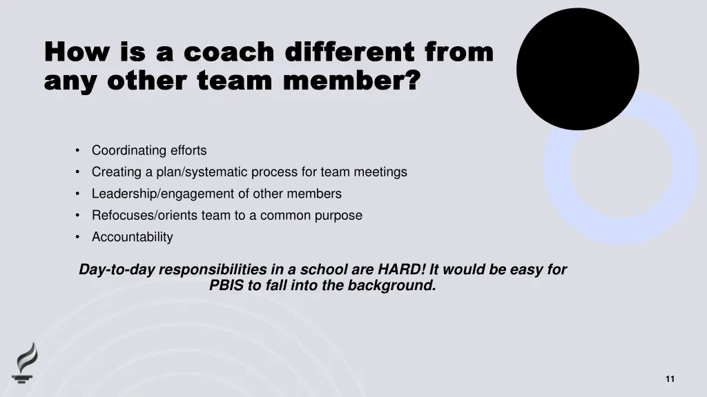 how is a coach different from how is a coach