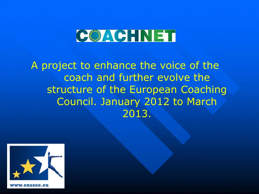a project to enhance the voice of the coach