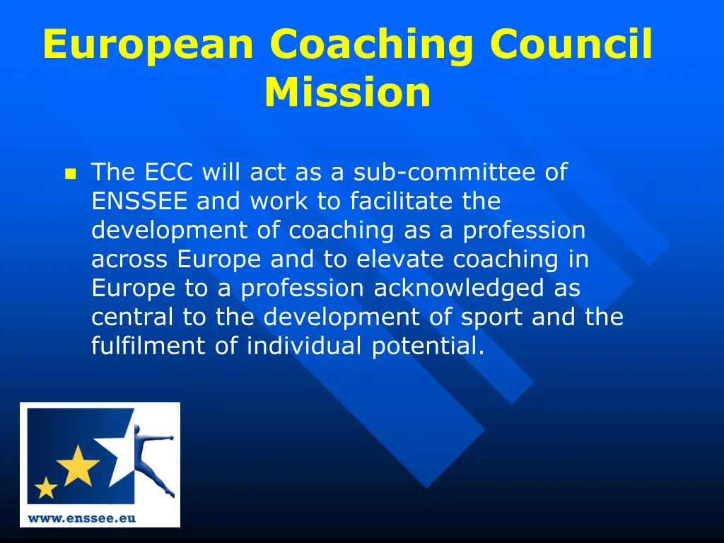 european coaching council mission