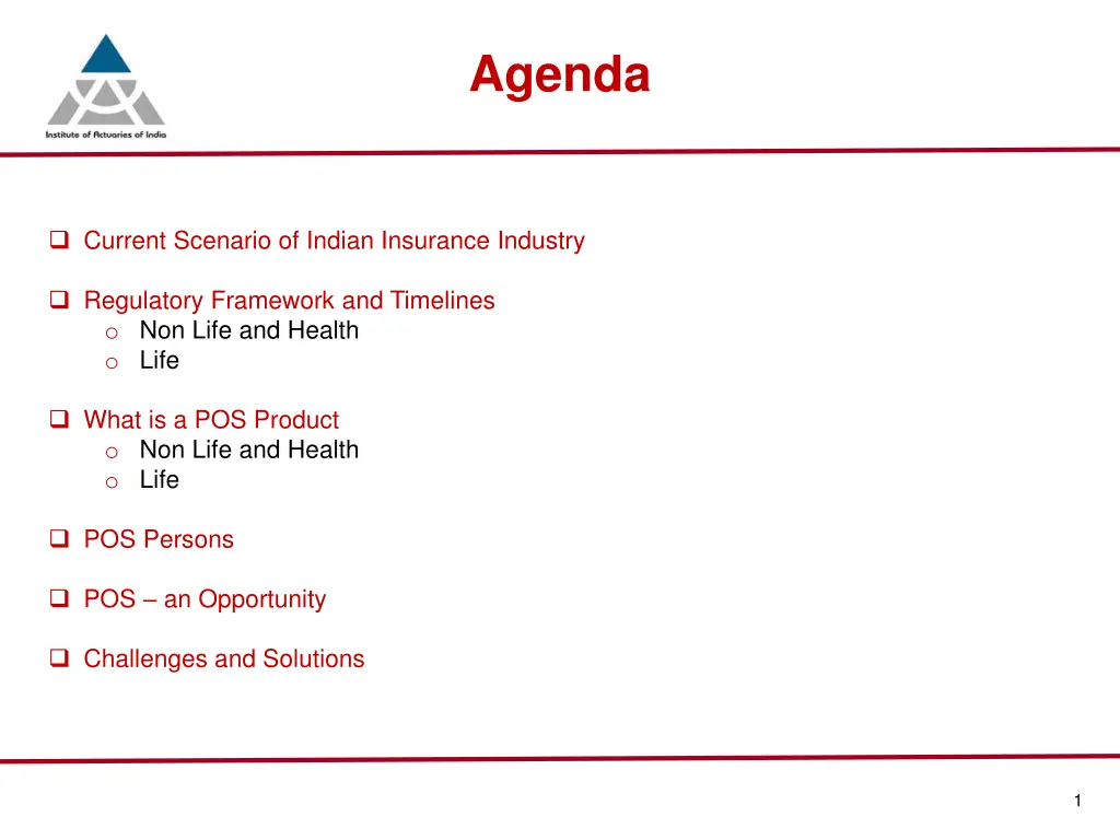 agenda