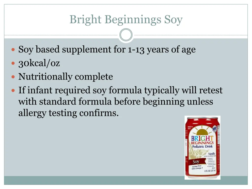 bright beginnings soy