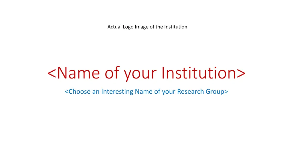 actual logo image of the institution