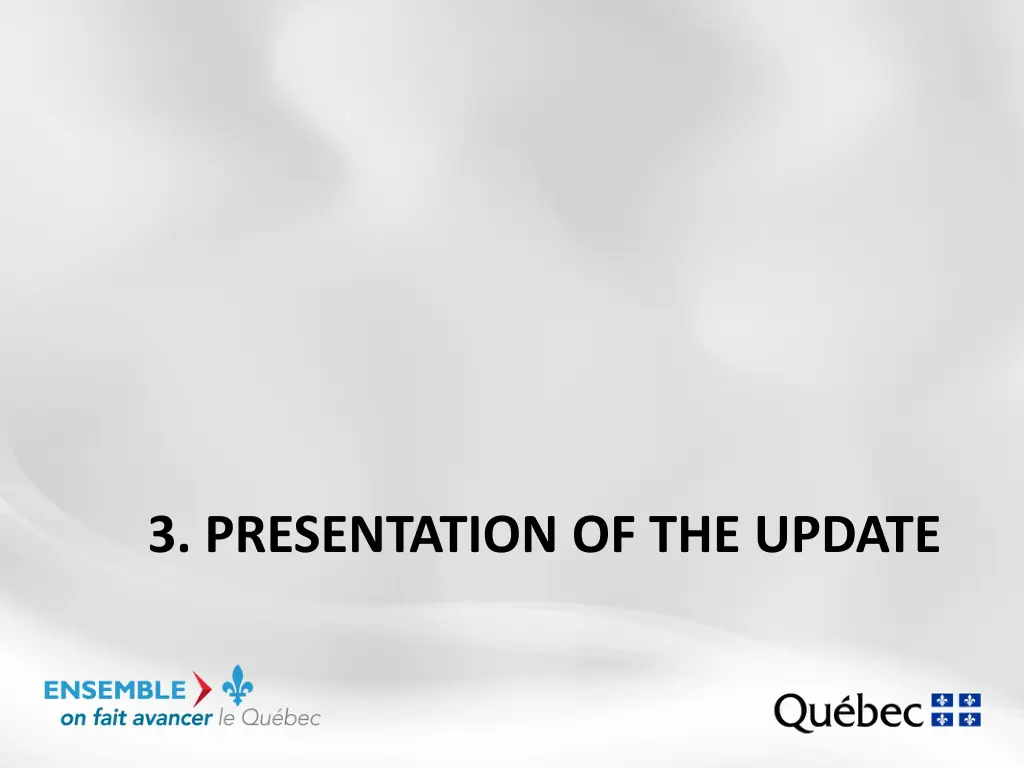 3 presentation of the update