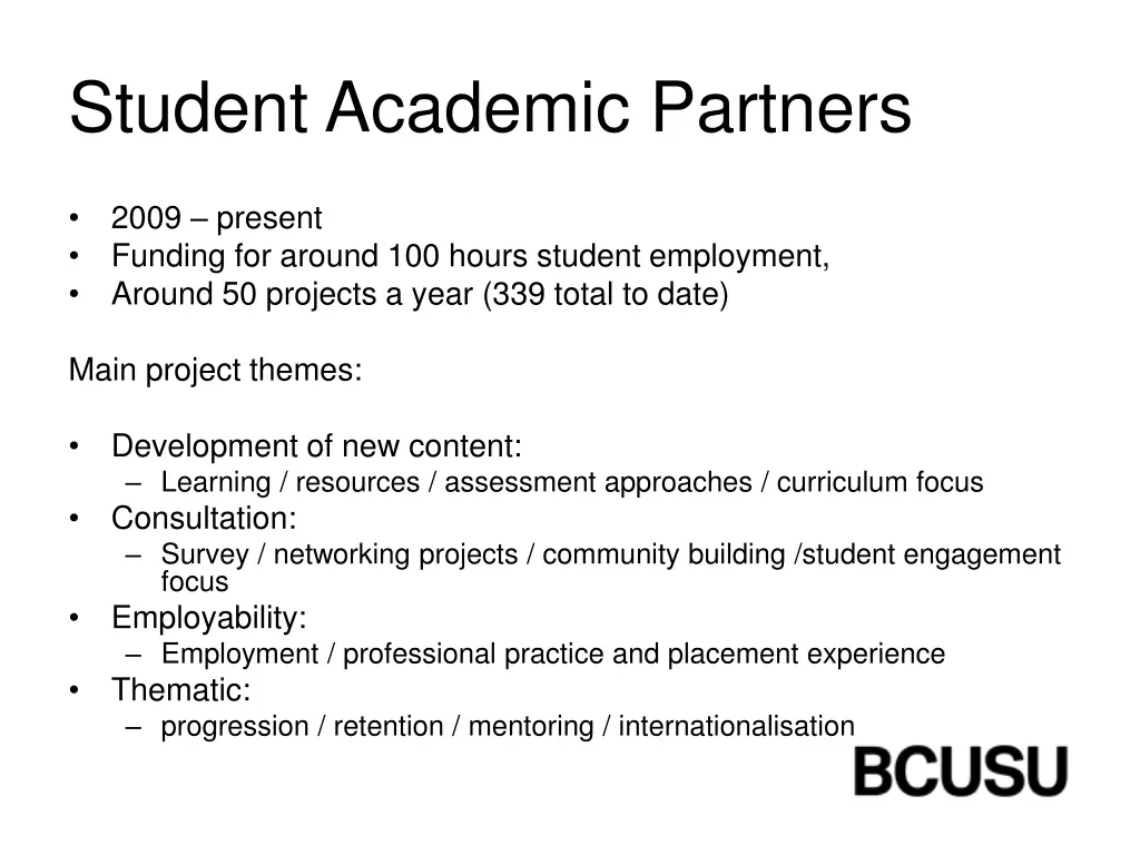 student academic partners