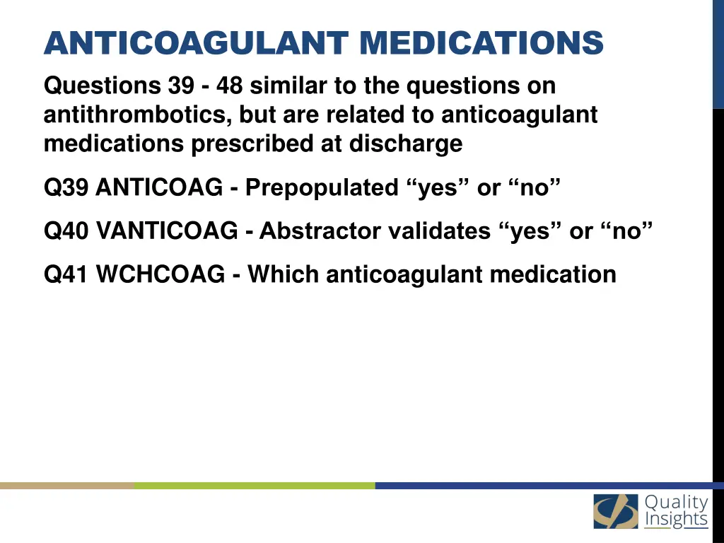 anticoagulant medications questions 39 48 similar