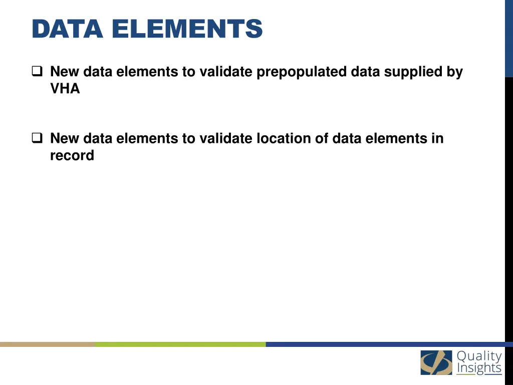 data elements 1