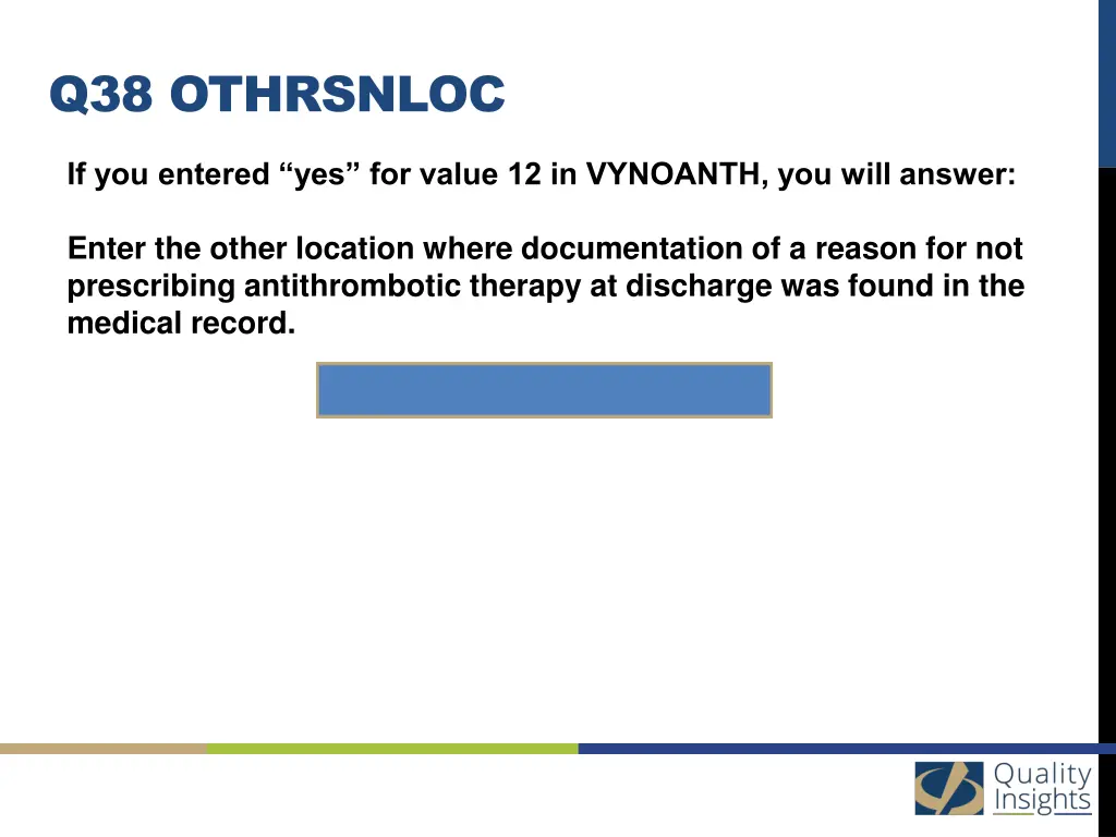 q38 othrsnloc