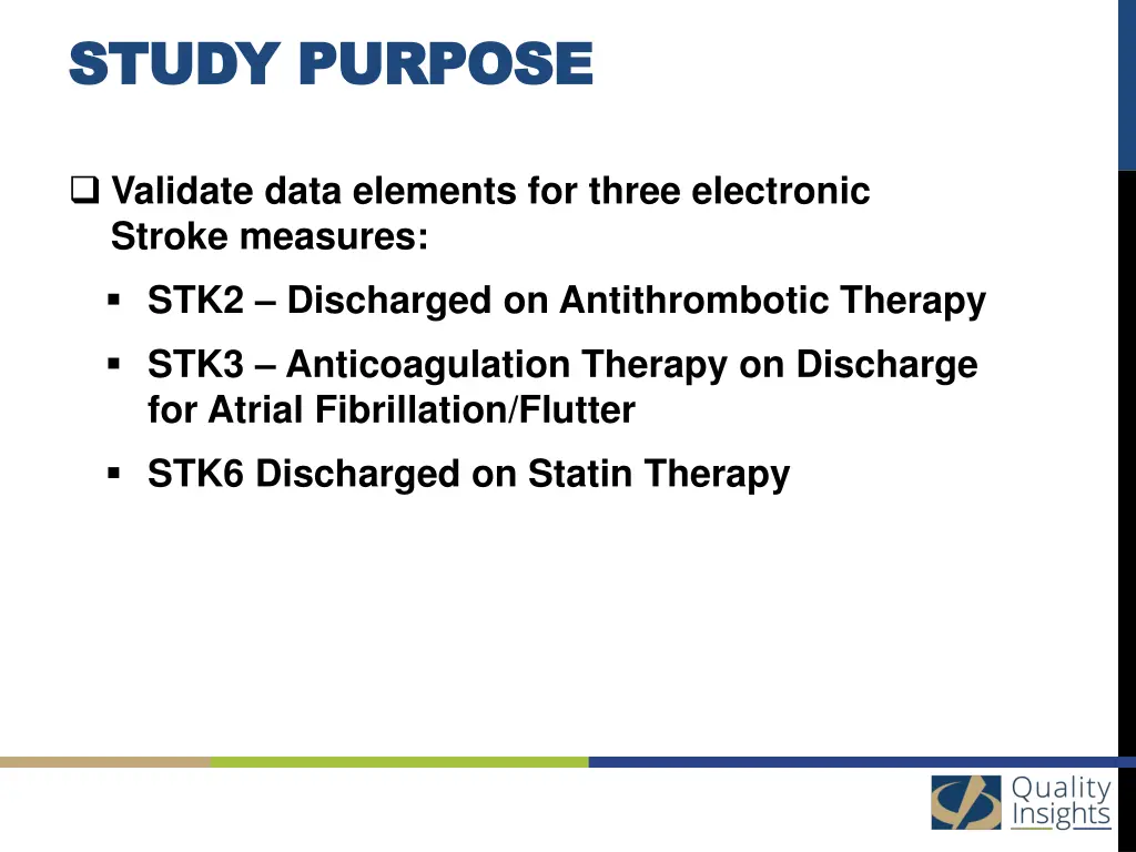 study purpose study purpose